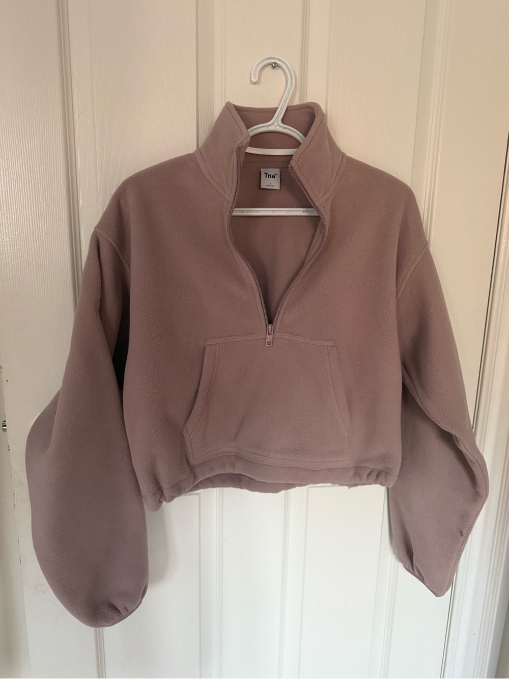 TNA Polar Fleece Quarter-Zip Sweater